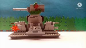 КВ44 рвётся в бой. Мультики про танки из лего.