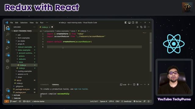 Learn Redux with React in just 15 minutes: A Redux Crash Course!! #reactjs #redux #day14 смотреть онлайн