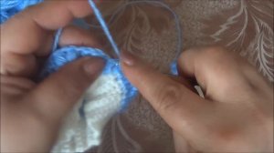 Комбинезон для малыша 0-6 месяцев крючком. Часть 1. Jumpsuit for baby 0-6 months crocheted.