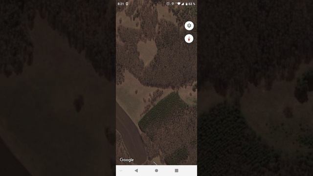 Как искать лес для сбора чаги и не только. Работа с картами Гугл. смотреть онлайн