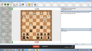 Шахматный блиц. Играю гамбит Энглунда! "Вот такая вот партейка!"