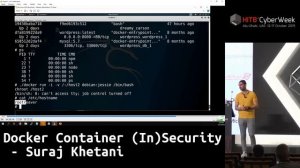 #HITBCyberWeek #CommSec Docker Container (In)Security - Suraj Khetani