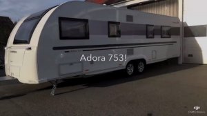 Прицеп-дача Adria Adora 753 UC. Зимний дом на колесах на 7 спальных мест готов к продаже