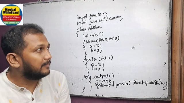 Parameterized constructor in java Programming #java