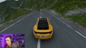 САМЫЙ КРАСИВЫЙ ГОРНЫЙ ПРОХВАТ НА PORSCHE | BEAMNG MULTIPLAYER
