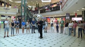 Предложение руки и сердца "Флешмоб ТАНДЕМ" г.Казань