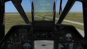 Запуск Ка-50, глушение двигателей и повторный пуск