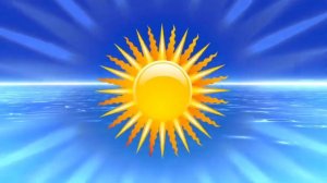 Футаж солнце