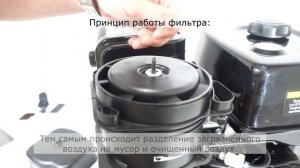 Обзор НОВИНКИ двигателя Loncin G420FA (A type) D25 c циклонным фильтром