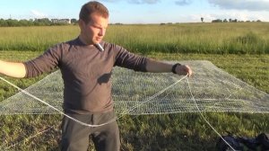 Гуманная ловушка для животных, подъёмная сеть. Общество защиты животных "Велес".