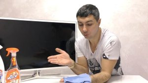 КАК НЕ НАДО МЫТЬ ТЕЛЕВИЗОР Правильный уход за экраном монитором ноутбуком