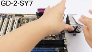Термопаста содержащая серебро GD-2-SY7 серая 7г шприц