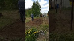 Купили участок 6 соток. Начинаем его обустраивать. День первый.