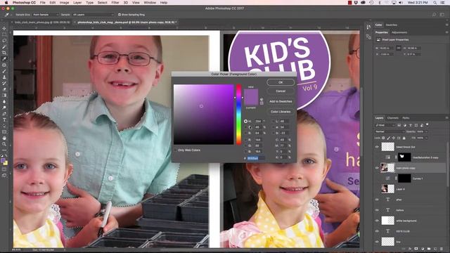 Photoshop - Change Shirt Color to Match a Brand Color смотреть онлайн