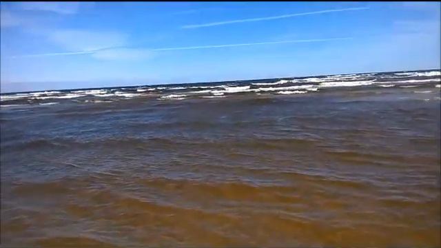 Красивое море.