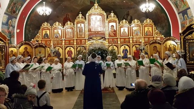 Часть 7. "Как хорошо в Твоем Храме Владычице", "Из всех молитв какие знаю". 08.01.2020 смотреть онлайн