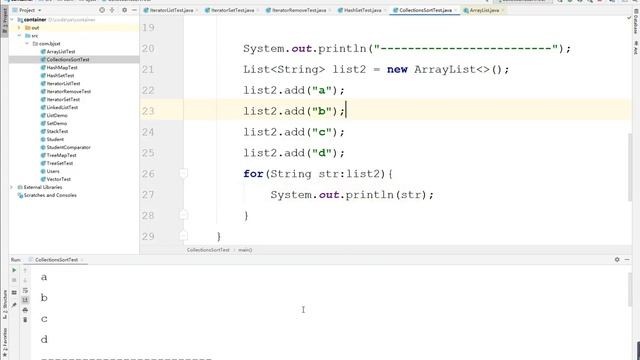 Java教程：10.80 容器 Collections 使用shuffle随机排序