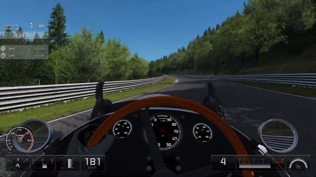(Assetto Corsa: 1939 Mercedes W154 - Nordschleife): How difficult could this possibly be? смотреть онлайн
