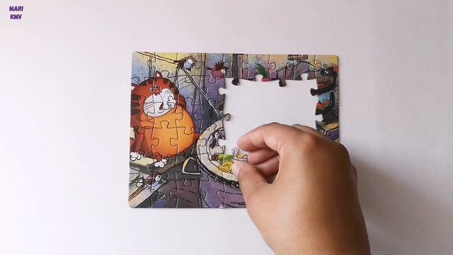 Приключения попугая Кеши - Собираем пазлы для детей |MariKMV смотреть онлайн