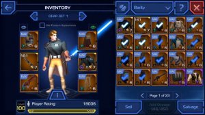 Star Wars: Uprising - Yetkin Maxed 7* Lightsaber