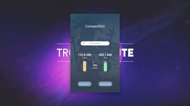 Compress Games & Programs | Save HDD/SSD SPACE! | Compact GUI Guide