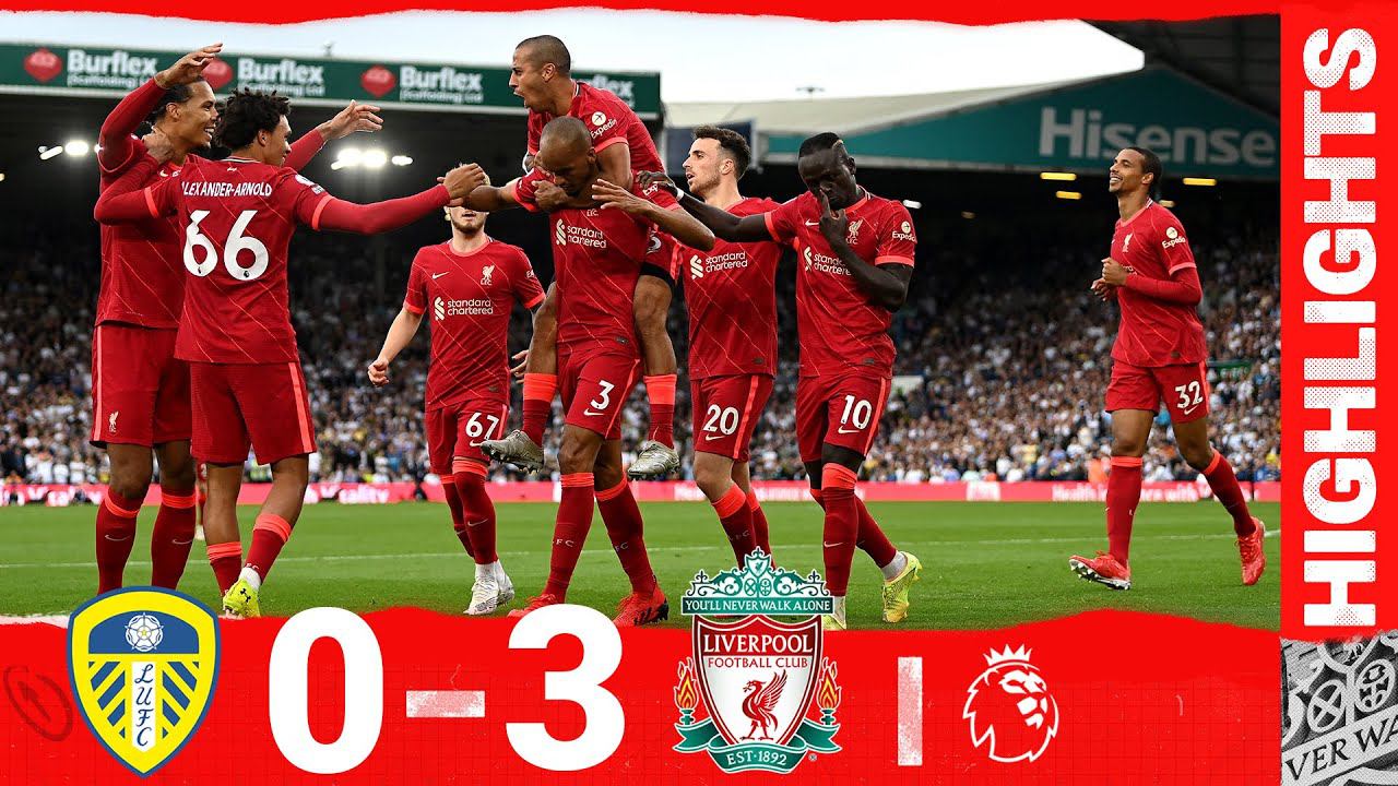Основные моменты: "Лидс Юнайтед" 0:3 "Ливерпуль" | Салах, Фабиньо и Мане поразили ворота "Элланд Роу