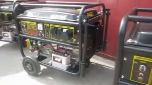 Как запустить генератор Huter DY8000 LX
