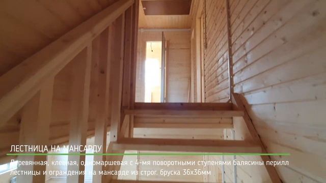 Каркасный дом Рубин 8,5x8,5 от Компании Технология