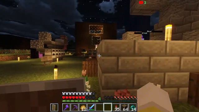 играем на сервере Minecrft 3 #klauncher смотреть онлайн