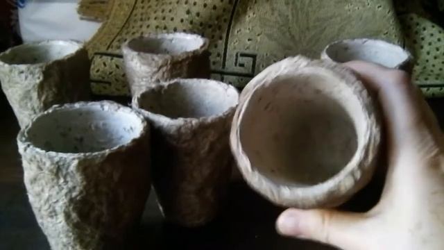 Готовые торфяные стаканчиков своими руками