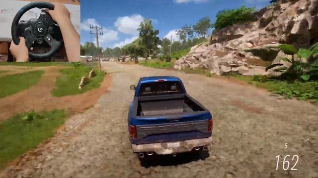 Ford F-150 RAPTOR - Forza Horizon 5 | Logitech g923 gameplay смотреть онлайн