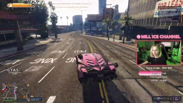 ШКОЛЬНИЦА ИГРАЕТ в GTA ? смотреть онлайн