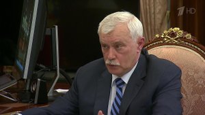 Георгий Полтавченко доложил Владимиру Путину о развитии российского судостроения