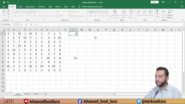 042 Sum Diagonal Cells