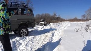 Нива 4х4 на тракторной резине испытания