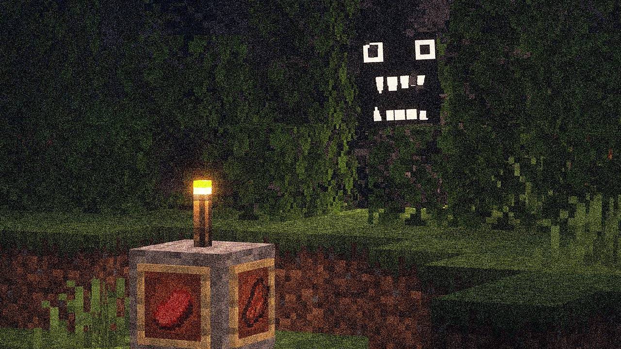 ОНО прячется в КУСТАХ в МАЙНКРАФТ ! Выживание THE FACE IN BUSHES TREVOR HENDERSON MINECRAFT