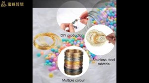 Мемори проволока для колье толщина 0,6 и 0,8мм (все цвета)