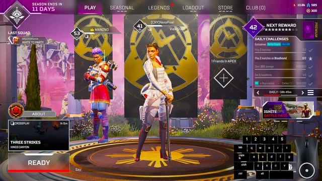 Apex Legends Live Champion Grind with 60Hz Only #apexlegends смотреть онлайн