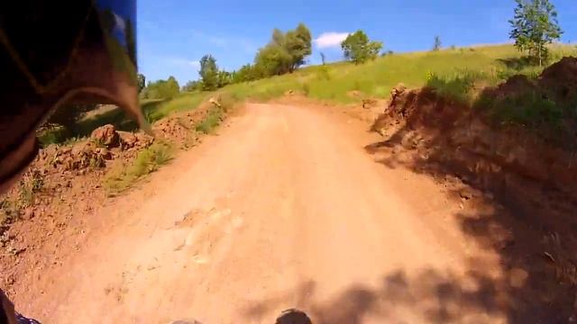 Эндуро покатуха на Geon Xride 125 10.06.2018 (часть5) смотреть онлайн