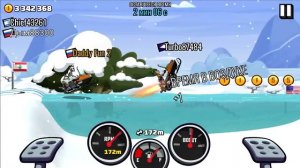 Hill Climb Racing 2 - ВИП подписка закончилась, но я забрал все НАГРАДЫ на Снегоходе прохождение.