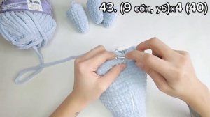 Вяжем Акулу крючком