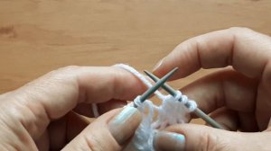 Ажурный узор спицами.  Объёмный узор для свитера, пуловера, джемпера.