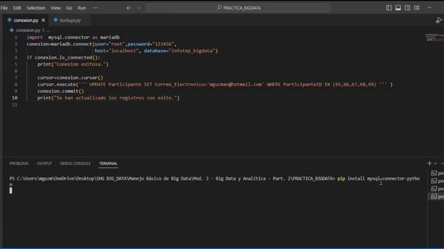 Dominar la integración de MySQL: aprovechar pip para una programación y conexiones a bases de datos