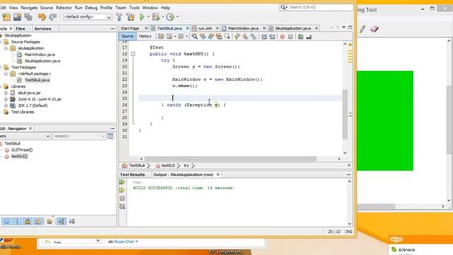Tutorial - Simple Swing JUnit Test with SikuliX смотреть онлайн