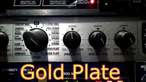 TC ELECTRONIC G-SHARP - REVERBS