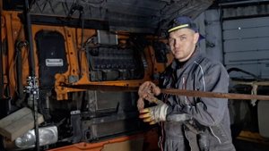 Замена подвески кабины DAF