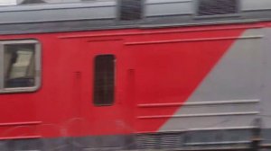 ТЧПРИГ-15 Санкт-Петербург-Балтийский из окна электропоезда ЭТ2М, 29.02.2024г. (4K UHD)