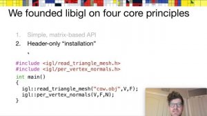 SGP 2020 Graduate School: libigl short introduction