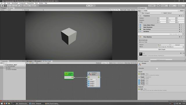 Make games without Code? Visual Scripting! (Unity, Bolt)
