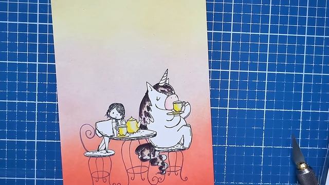 Tutorial cardmacking, мастер-класс открытка своими руками, штампинг, stamping bella, Скраплото смотреть онлайн